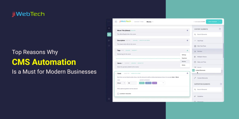 Top Reasons Why CMS Automation Is a Must for Modern Businesses