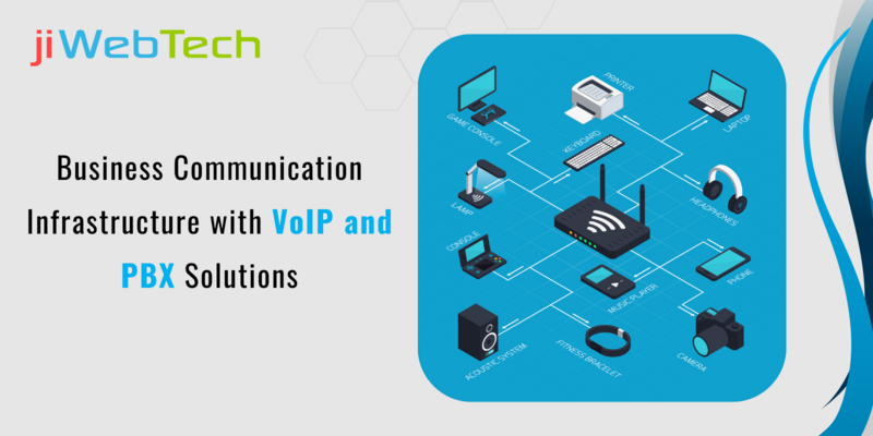 Business Communication Infrastructure with VoIP and PBX Solutions